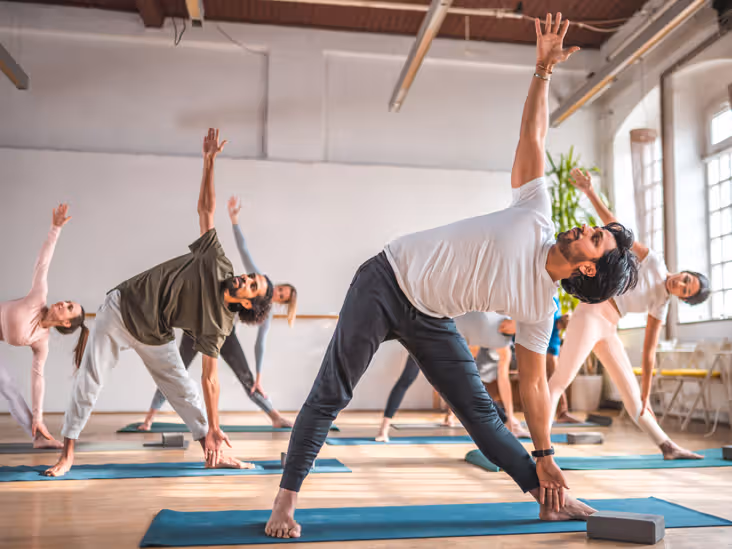 Yoga session at Revive Holistic Wellness Centre